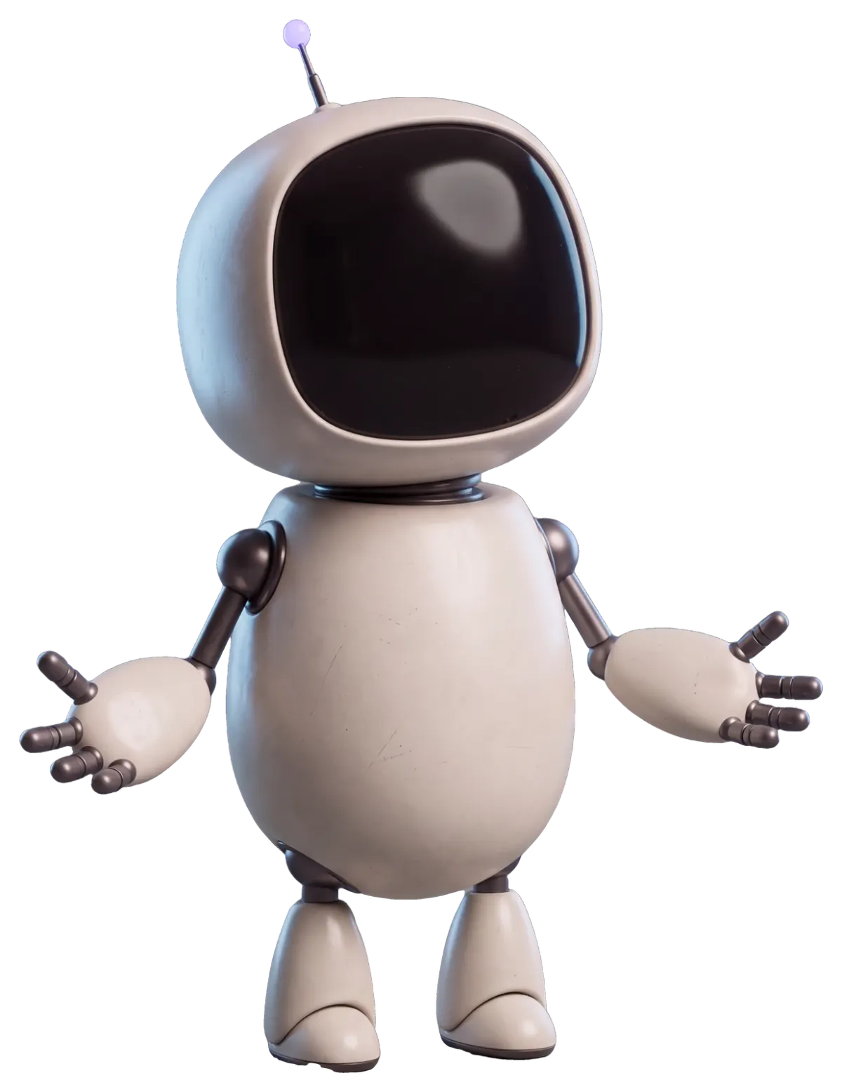 Oniro Bot de braços abertos, apresentando